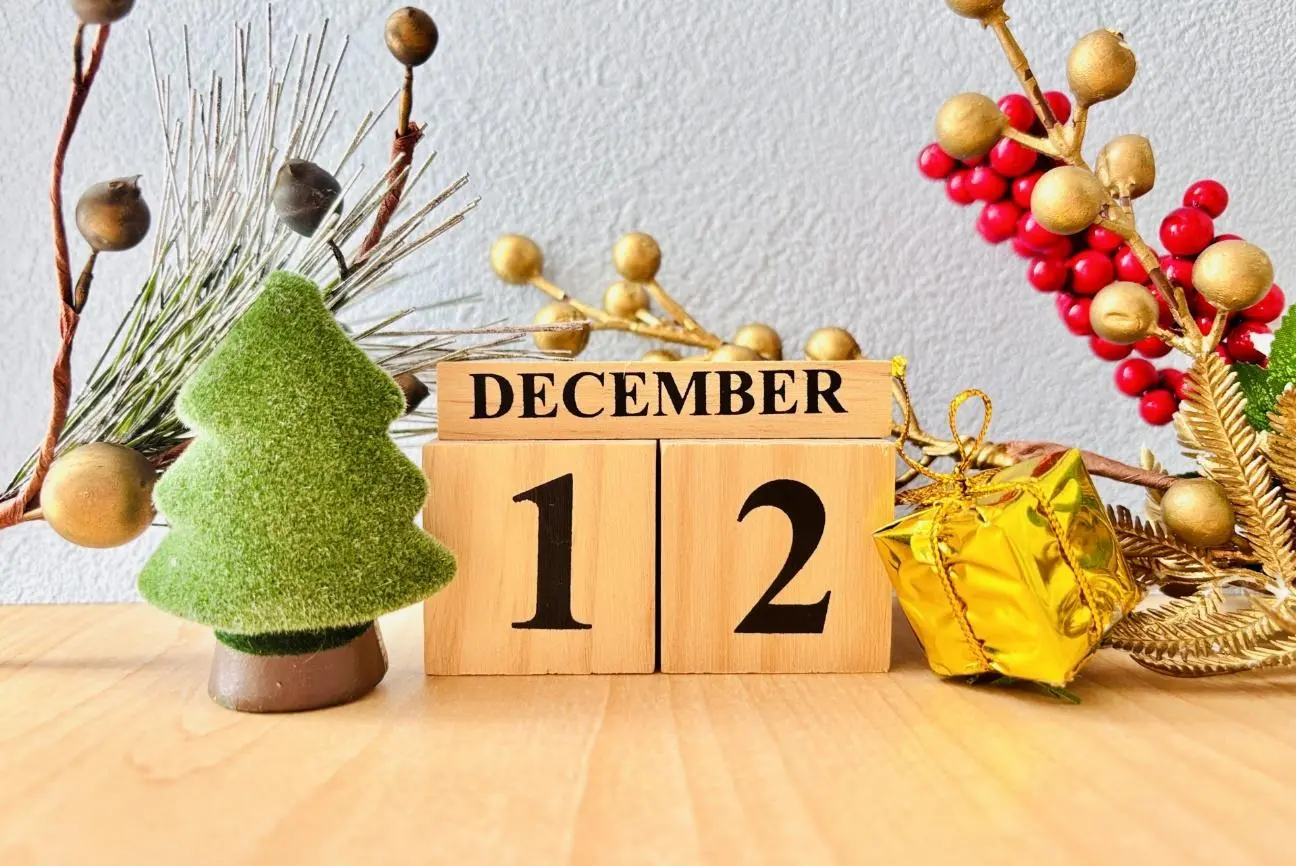 12月になりました